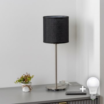 Brilagi - LED-Tischlampe NUBILA 1xE27/60W/230V schwarz