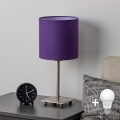 Brilagi - LED Tischlampe NUBILA 1xE27/60W/230V violett