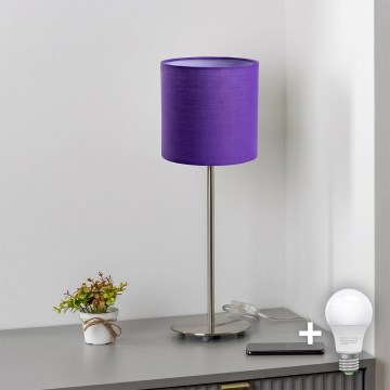 Brilagi - LED-Tischlampe NUBILA 1xE27/60W/230V violett