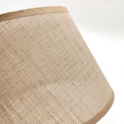 Brilagi - LED Tischleuchte ANTHONY 1xE27/60W/230V Eiche/beige