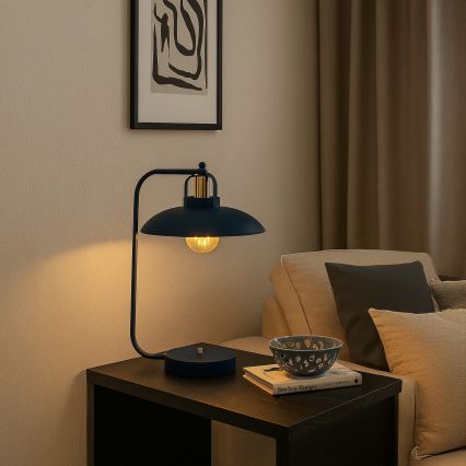 Brilagi - LED Tischleuchte FLAMENGO 1xE27/60W/230V blau