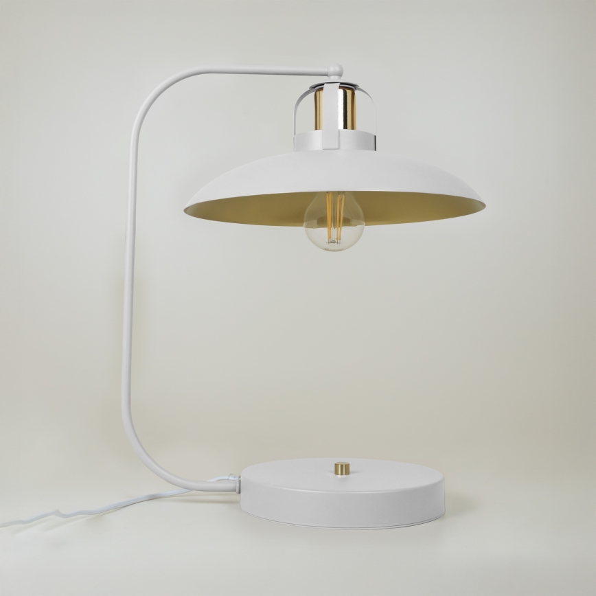 Brilagi - LED Tischleuchte FLAMENGO 1xE27/60W/230V weiß