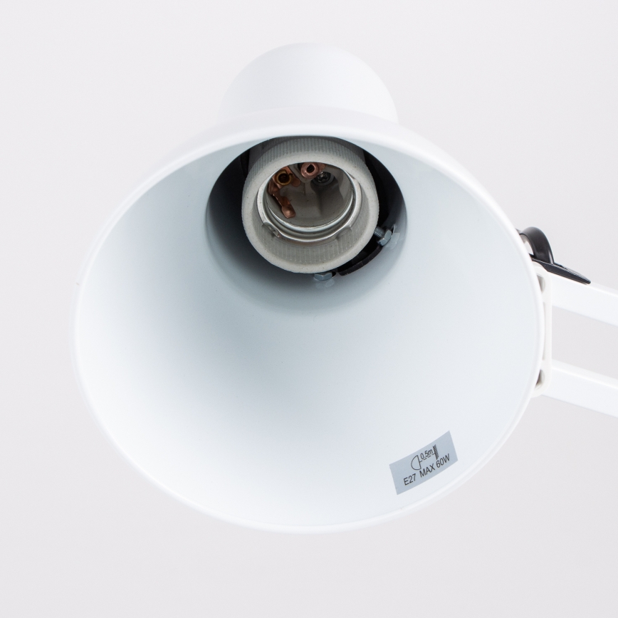 BRILAGI - LED-Tischleuchte ROMERO 1xE27/10W/230V weiß