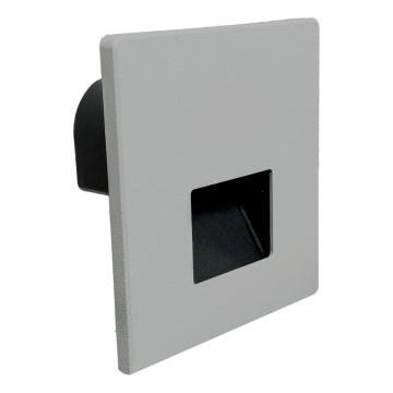 Brilagi - LED Treppenleuchte JACK LED/3W/230V 3000/4000/6500K IP65 grau