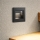 Brilagi - LED Treppenleuchte mit Sensor STEP LIGHT LED/1,5W/230V IP44 schwarz