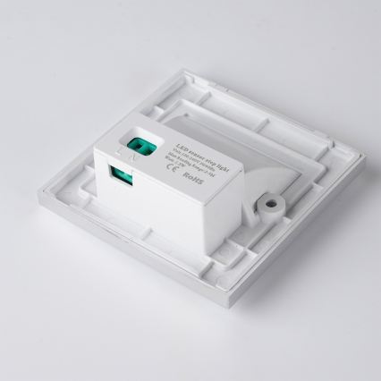 Brilagi - LED Treppenleuchte mit Sensor STEP LIGHT LED/1,5W/230V IP44 silber