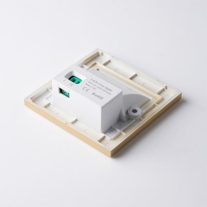 Brilagi - LED-Treppenleuchte STEP LIGHT LED/1,5W/230V IP44 goldfarben
