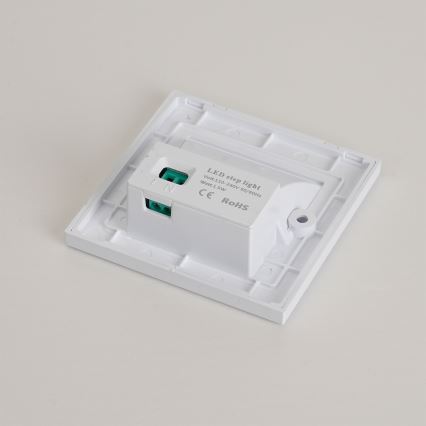 Brilagi - LED-Treppenleuchte STEP LIGHT LED/1,5W/230V IP44 weiß