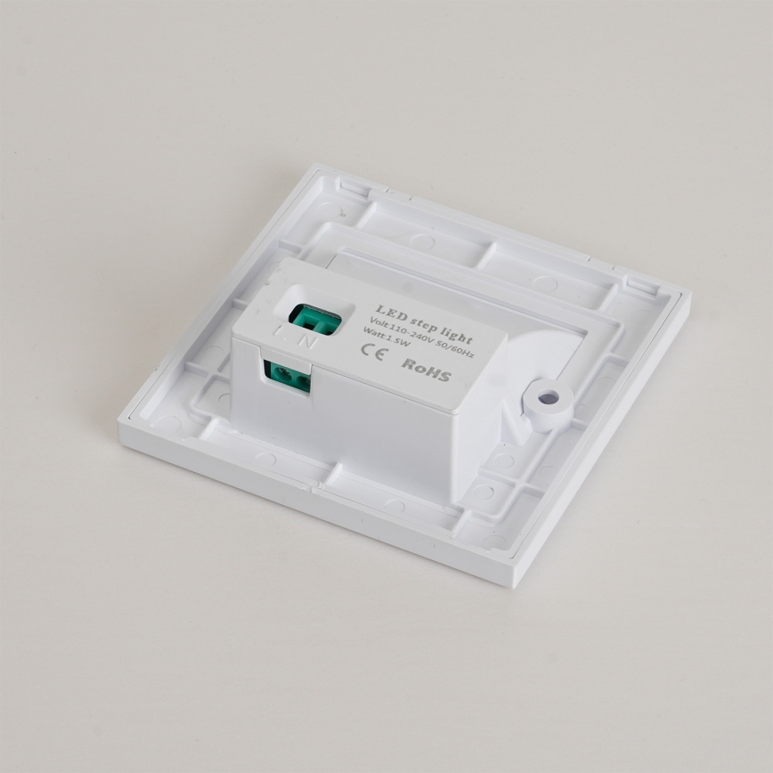 Brilagi - LED-Treppenleuchte STEP LIGHT LED/1,5W/230V IP44 weiß