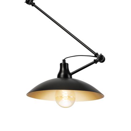 BRILAGI - LED verstellbare Stangenleuchte IRONBEAM 1xE27/60W/230V schwarz