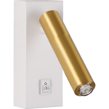 Brilagi - LED-Wand-Spotleuchte MAYA 1xG9/7W/230V weiß/golden