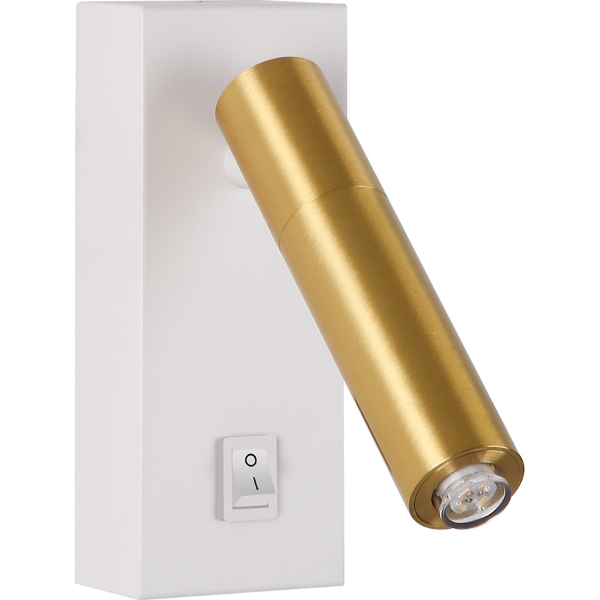 Brilagi - LED-Wand-Spotleuchte MAYA 1xG9/7W/230V weiß/golden