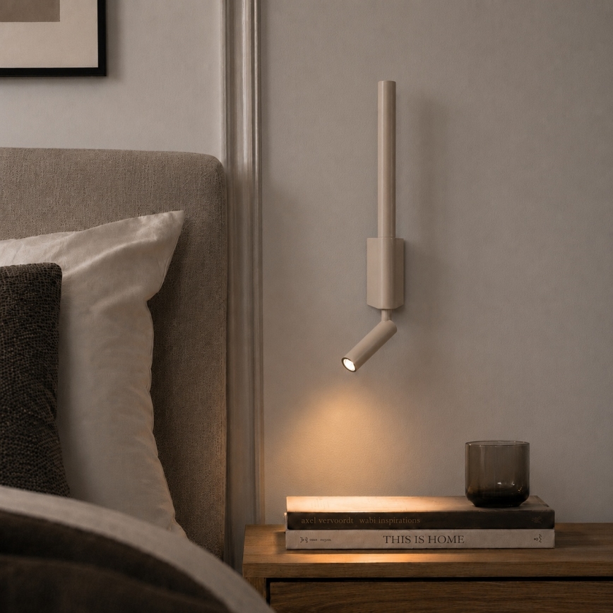 BRILAGI - LED Wand-Spotleuchte VIXON LED/3W/230V + LED/5W beige CRI 90