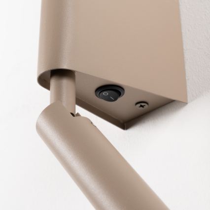 BRILAGI - LED Wand-Spotleuchte VIXON LED/3W/230V + LED/5W beige CRI 90