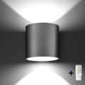 Brilagi -  LED-Wandbeleuchtung FRIDA 1xG9/4W/230V grau