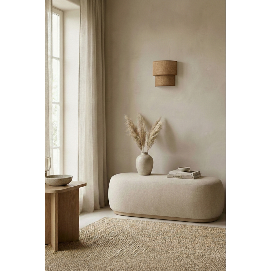 Brilagi - LED-Wandleuchte BOHO ECO 1xE27/10W/230V beige