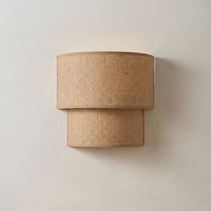 Brilagi - LED-Wandleuchte BOHO ECO 1xE27/10W/230V beige