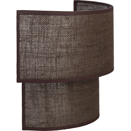 Brilagi - LED Wandleuchte BOHO ECO 1xE27/10W/230V braun