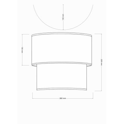 Brilagi - LED Wandleuchte BOHO ECO 1xE27/10W/230V braun