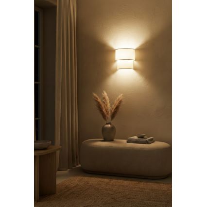 Brilagi - LED-Wandleuchte BOHO ECO 1xE27/10W/230V cremefarben