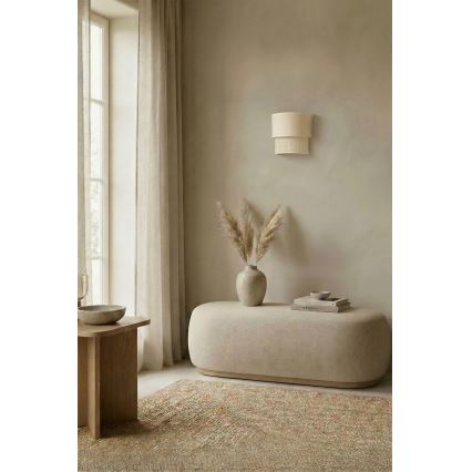 Brilagi - LED-Wandleuchte BOHO ECO 1xE27/10W/230V cremefarben