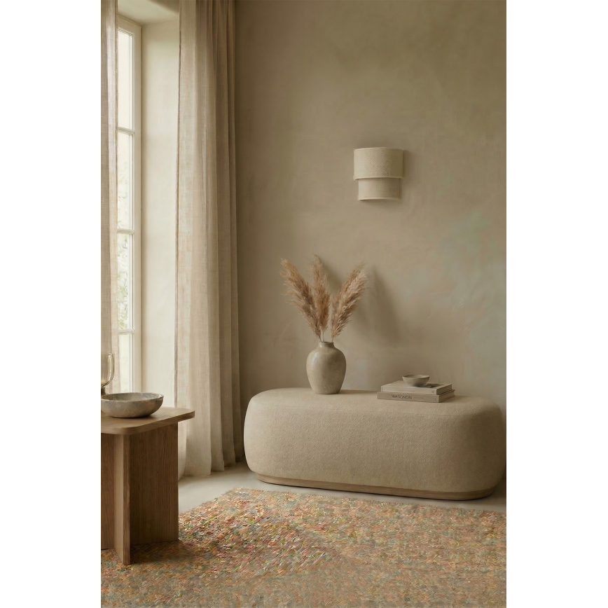 Brilagi - LED-Wandleuchte BOHO ECO 1xE27/10W/230V cremefarben