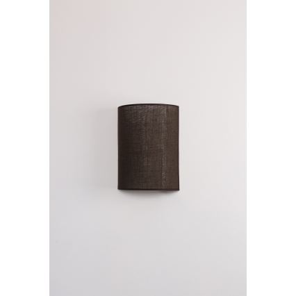 Brilagi - LED-Wandleuchte BOHO STYLE 1xE27/15W/230V braun