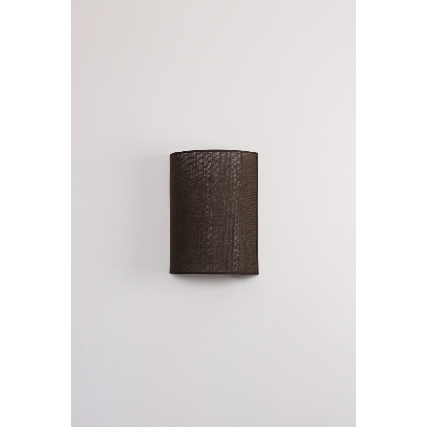 Brilagi - LED-Wandleuchte BOHO STYLE 1xE27/15W/230V braun