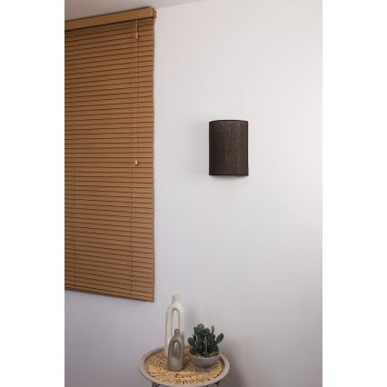 Brilagi - LED-Wandleuchte BOHO STYLE 1xE27/15W/230V braun