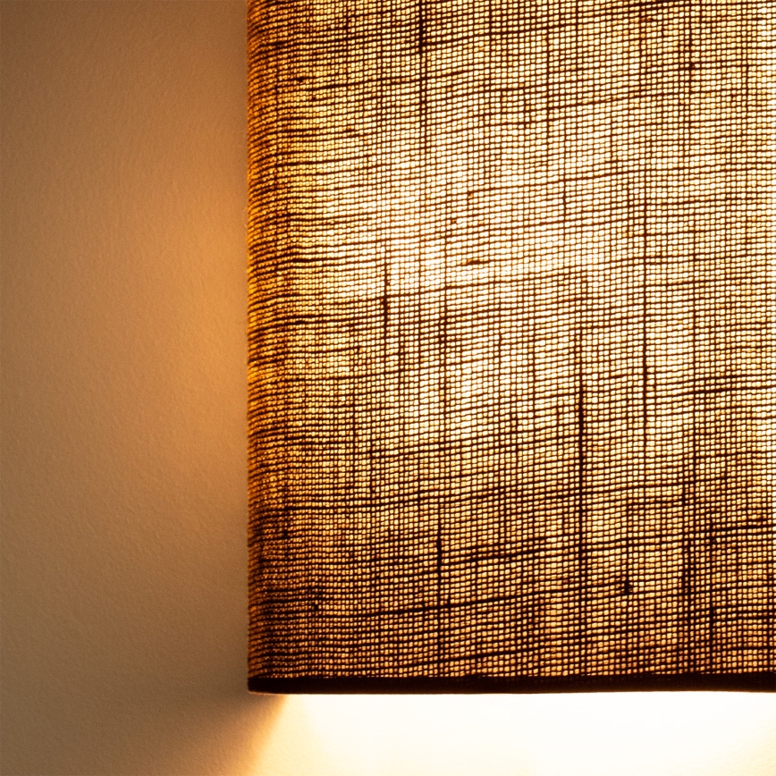 Brilagi - LED-Wandleuchte BOHO STYLE 1xE27/15W/230V braun