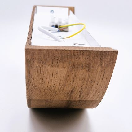 Brilagi - LED-Wandleuchte CARVALHO 1xE27/15W/230V Eiche/Kirsche