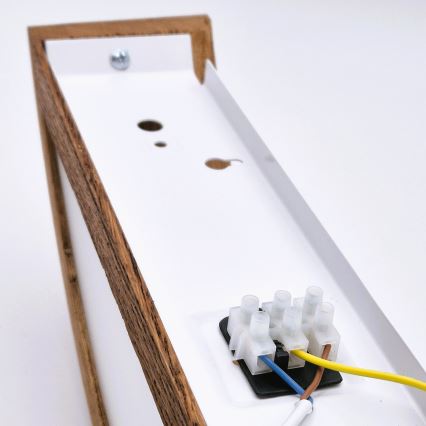 Brilagi - LED-Wandleuchte CARVALHO 1xE27/15W/230V Eiche/Kirsche