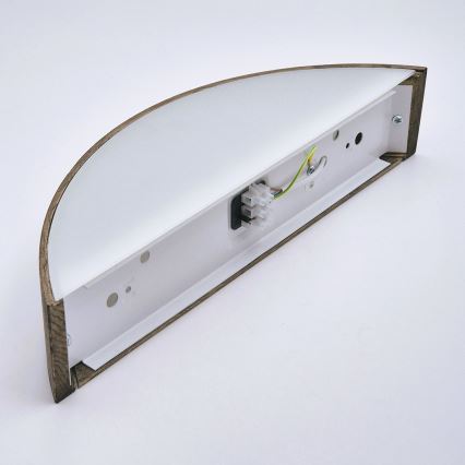 BRILAGI - LED-Wandleuchte CARVALHO 1xE27/15W/230V Eiche/Nussbaum