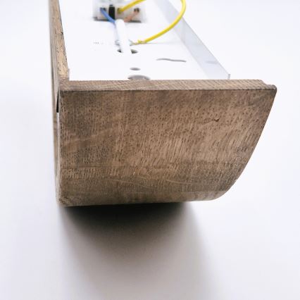 BRILAGI - LED-Wandleuchte CARVALHO 1xE27/15W/230V Eiche/Nussbaum