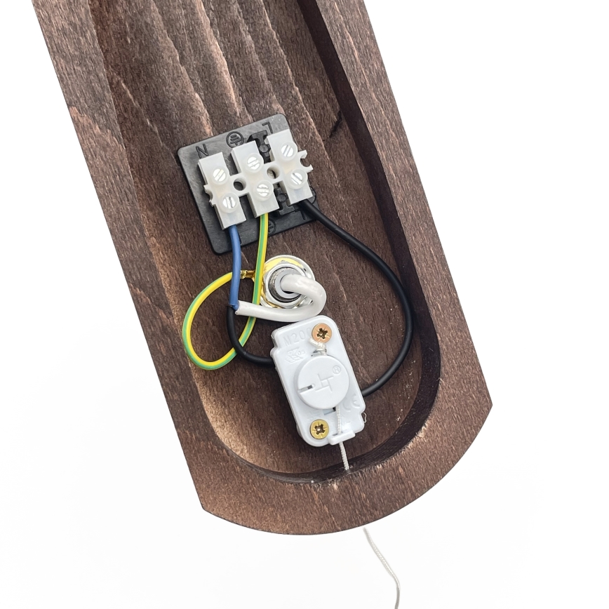 Brilagi - LED Wandleuchte COTTAGE 1xE14/40W/230V Buche/braun