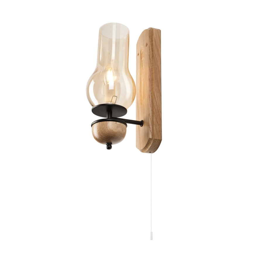 Brilagi - LED Wandleuchte COTTAGE 1xE14/40W/230V Eiche/braun