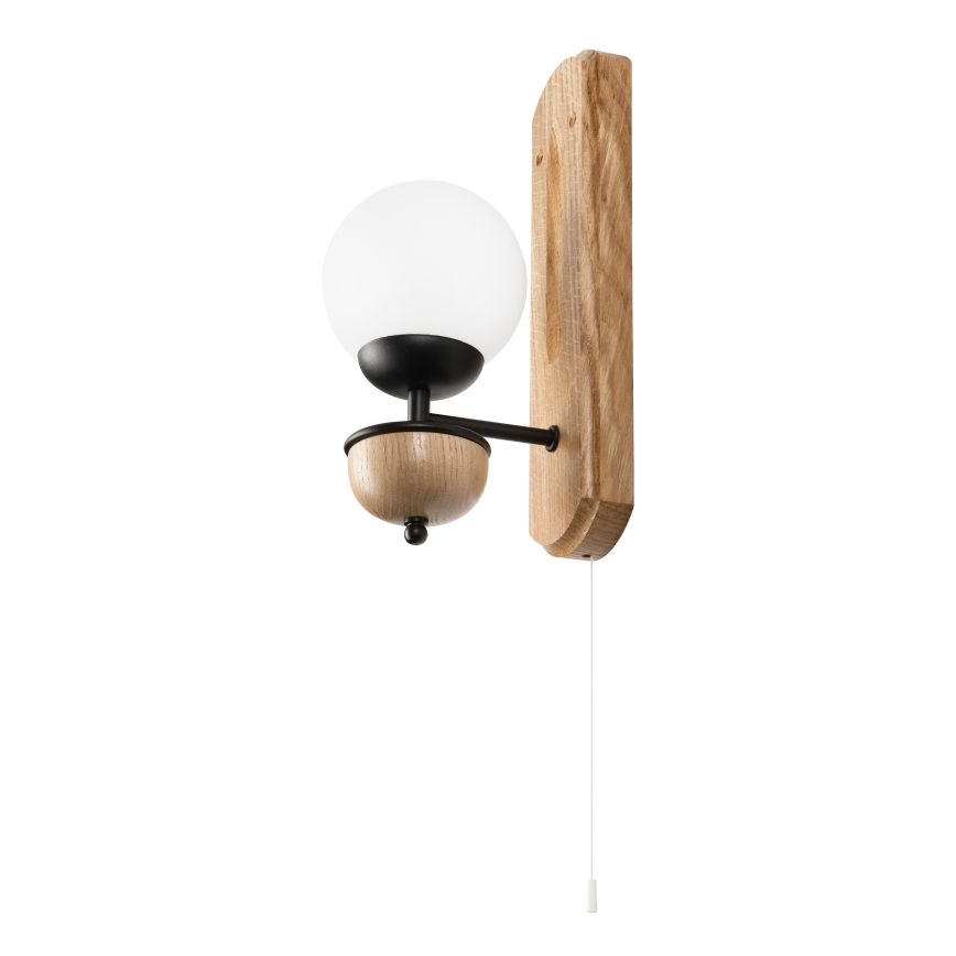 Brilagi - LED Wandleuchte COTTAGE 1xG9/40W/230V Eiche/weiß