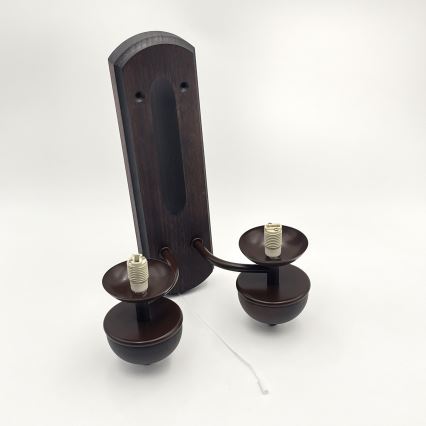 Brilagi - LED Wandleuchte COTTAGE 2xG9/40W/230V Buche/weiß