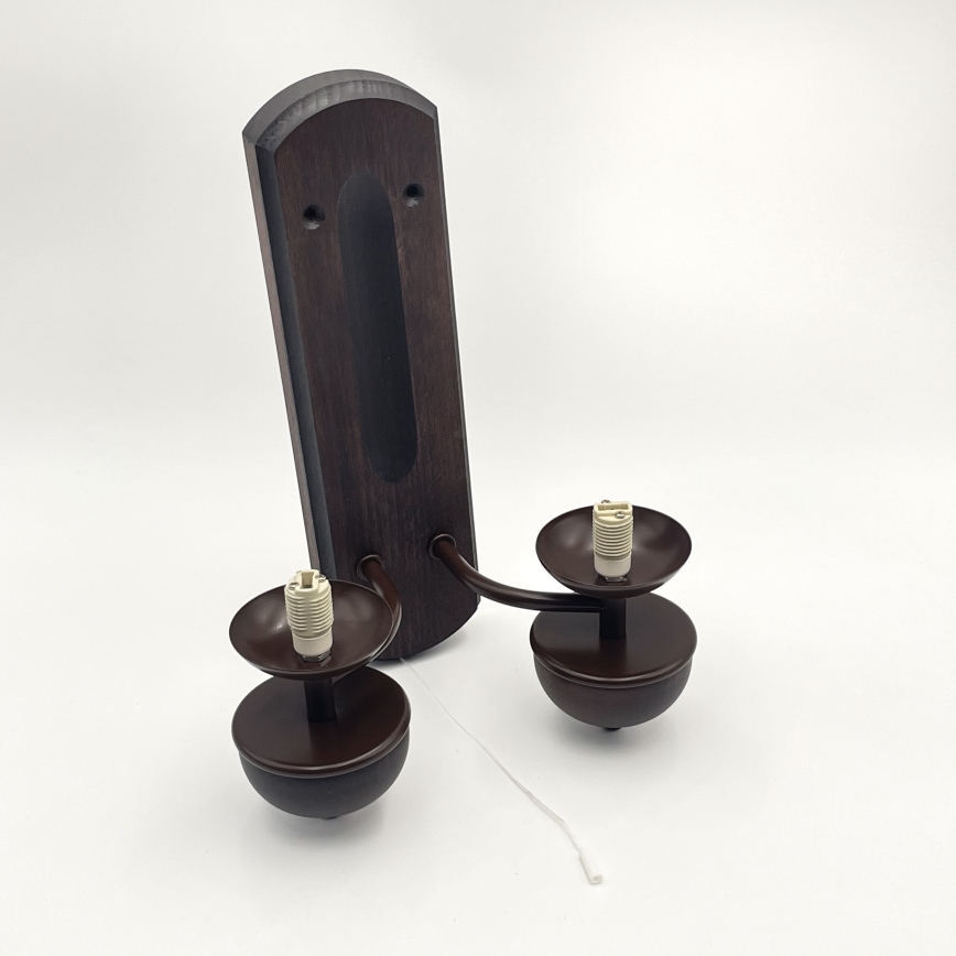 Brilagi - LED Wandleuchte COTTAGE 2xG9/40W/230V Buche/weiß