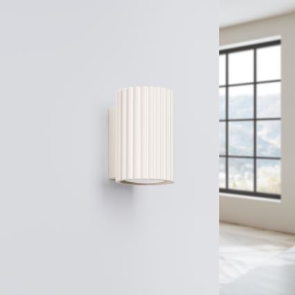 Brilagi - LED-Wandleuchte CRESTO 1xGU10/10W/230V 10 cm cremefarben