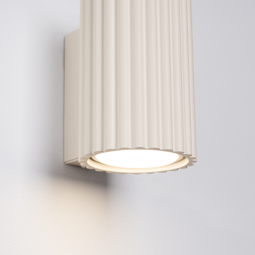 Brilagi - LED-Wandleuchte CRESTO 1xGU10/10W/230V 10 cm cremefarben