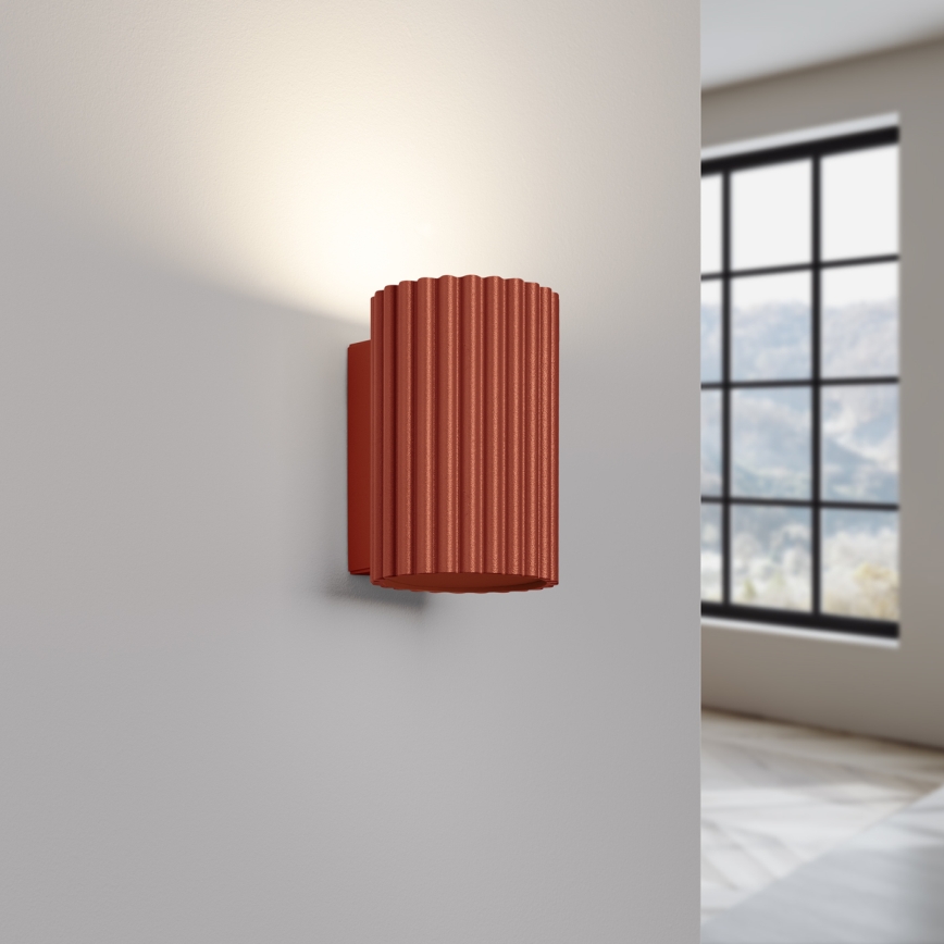 BRILAGI - LED Wandleuchte CRESTO 1xGU10/10W/230V 10 cm orange