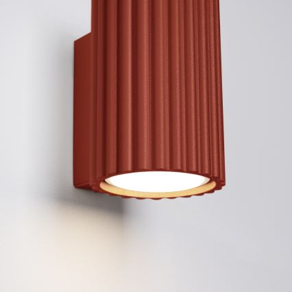 Brilagi - LED-Wandleuchte CRESTO 1xGU10/10W/230V 10 cm rot