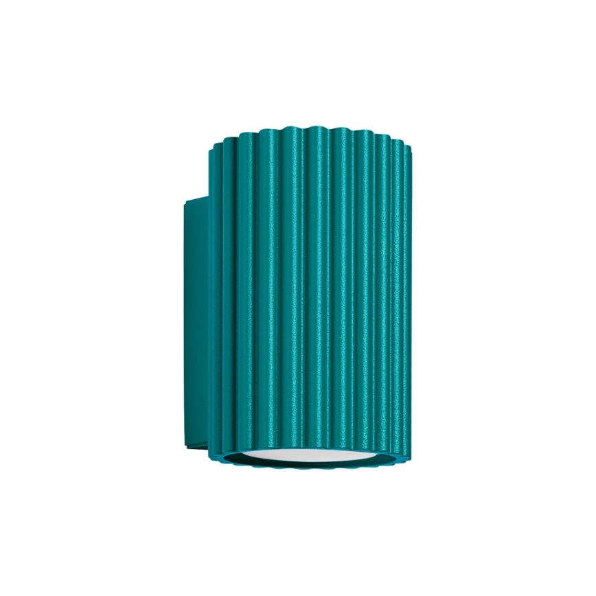 Brilagi - LED-Wandleuchte CRESTO 1xGU10/10W/230V 10 cm türkis