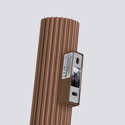 Brilagi - LED-Wandleuchte CRESTO 2xGU10/10W/230V 20 cm braun