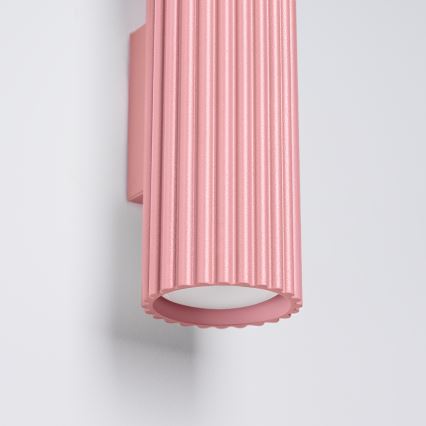 Brilagi - LED-Wandleuchte CRESTO 2xGU10/10W/230V 20 cm rosa