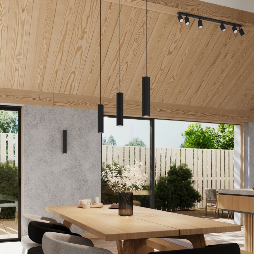 Brilagi - LED Wandleuchte CRESTO 2xGU10/10W/230V 20 cm schwarz