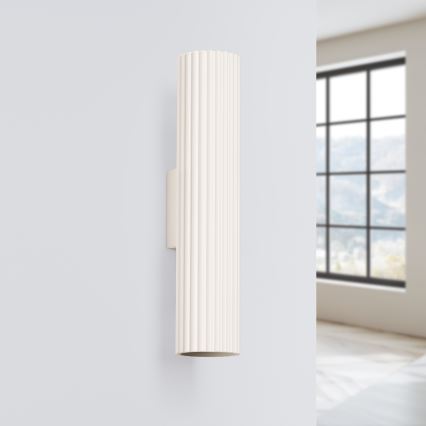 Brilagi - LED-Wandleuchte CRESTO 2xGU10/10W/230V 30 cm cremefarben
