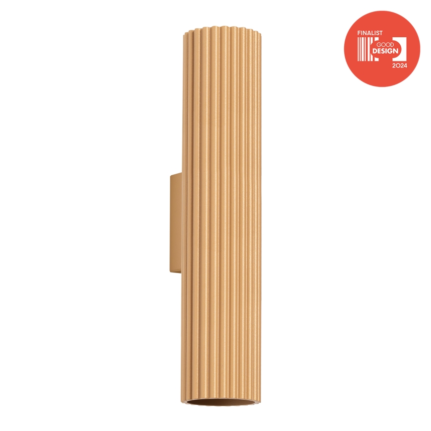 Brilagi - LED-Wandleuchte CRESTO 2xGU10/10W/230V 30 cm goldfarben