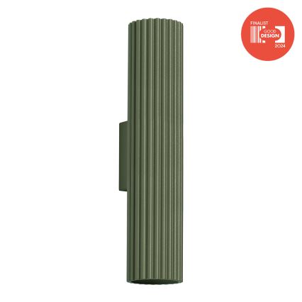 Brilagi - LED-Wandleuchte CRESTO 2xGU10/10W/230V 30 cm grün